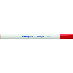 Маркер для ткани Edding 4600, Red, Устойчивый к стирке