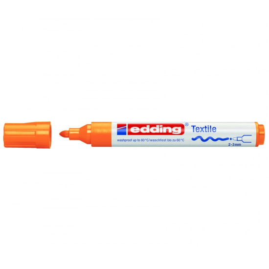 *Tekstila marķieris Edding 4500, 2-3mm, konisks, bēšs