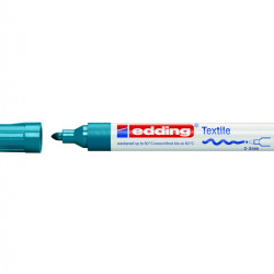 Tekstila marķieris Edding 4500 2-3.0mm, konisks, tirkīza