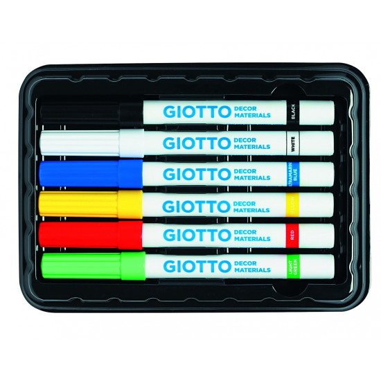 Перманентные маркеры Fila Giotto Decor Classic, Multicolor