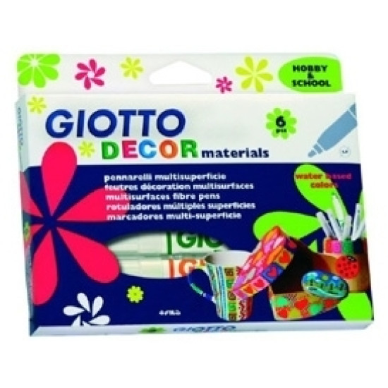 Перманентные маркеры Fila Giotto Decor Classic, Multicolor