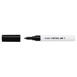 Dekoratīvais marķieris Pilot Pintor 1mm, konisks, Black