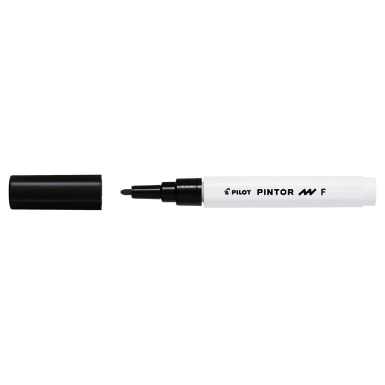 Dekoratīvais marķieris Pilot Pintor 1mm, konisks, Black