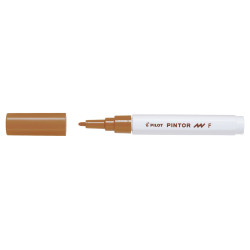 Dekoratīvais marķieris Pilot Pintor 1mm, konisks, Brown