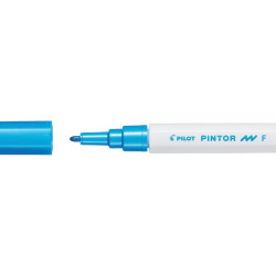 Dekoratīvais marķieris Pilot Pintor 1mm, konisks, Metallic blue