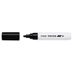 Dekoratīvais marķieris Pilot Pintor 1.4mm, konisks, Black