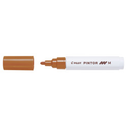 Dekoratīvais marķieris Pilot Pintor 1,4mm, konisks, Brown