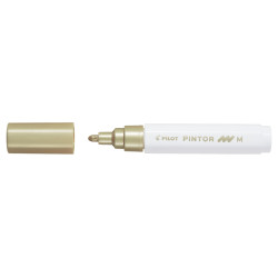 Dekoratīvais marķieris Pilot Pintor 1.4mm, konisks, Gold