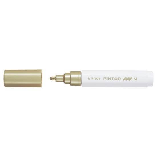 Dekoratīvais marķieris Pilot Pintor 1.4mm, konisks, Gold