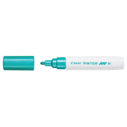 Dekoratīvais marķieris Pilot Pintor 1.4mm, konisks, Metallic green