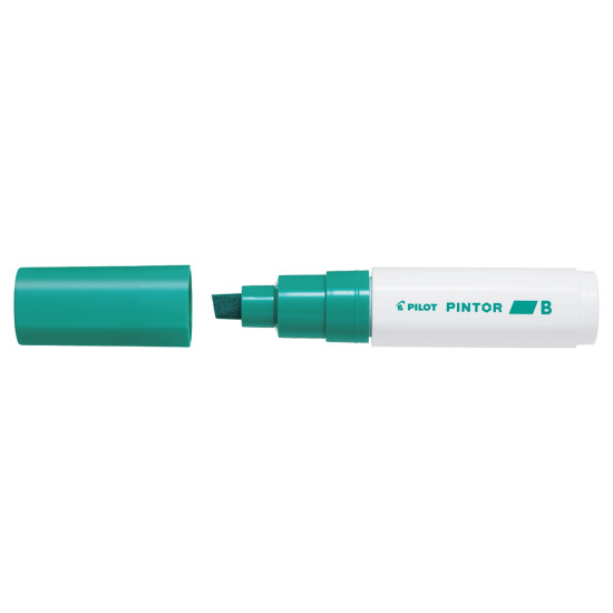 Dekoratīvais marķieris Pilot Pintor 8mm, nošķelts, Green