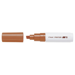 Dekoratīvais marķieris Pilot Pintor 8mm, nošķelts, Brown