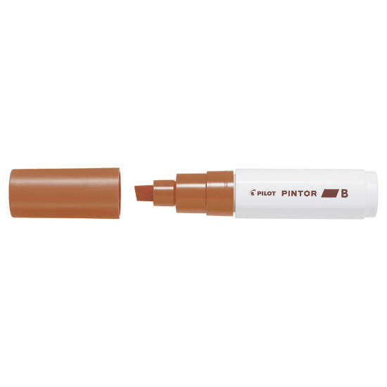 Dekoratīvais marķieris Pilot Pintor 8mm, nošķelts, Brown