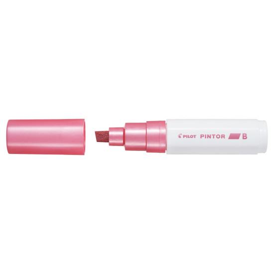Маркер Pilot "Pintor", Metallic Pink, Металлическое сияние