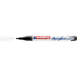 Akrila marķieris Edding 5300 1-2mm, konisks, melns