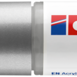 Akrila marķieris Edding 5000 5-10mm, nošķelts, sudraba