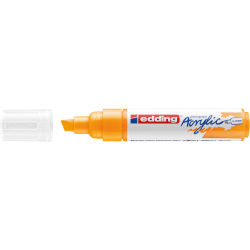 Akrila marķieris Edding 5000 5-10mm, nošķelts, tumši dzeltens