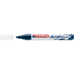 Akrila marķieris Edding 5100 2-3mm, noapaļots, tumši zils
