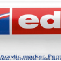 Akrila marķieris Edding 5100 2-3mm, noapaļots, pasteļdzeltens