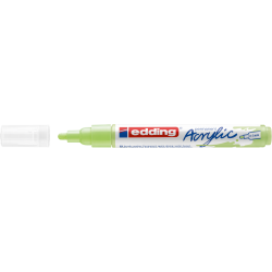 Akrila marķieris Edding 5100 2-3mm, noapaļots, pasteļzaļš