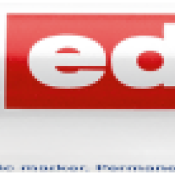 Akrila marķieris Edding 5300 1-2mm, konisks, dzeltens