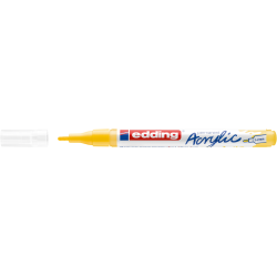 Akrila marķieris Edding 5300 1-2mm, konisks, dzeltens