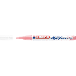 Akrila marķieris Edding 5300 1-2mm, konisks, rozā