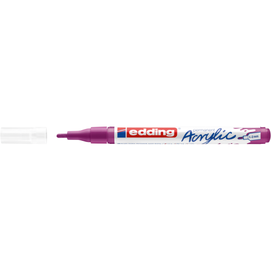 Akrila marķieris Edding 5300 1-2mm, konisks, violets