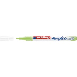 Akrila marķieris Edding 5300 1-2mm, konisks, pasteļzaļš
