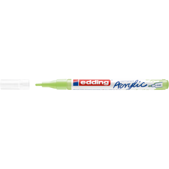 Akrila marķieris Edding 5300 1-2mm, konisks, pasteļzaļš