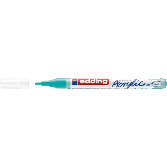 Akrila marķieris Edding 5300 1-2mm, konisks, tirkīza
