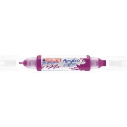 Akrila marķieris Edding 5400 2-10mm, divpusējs, noapaļots, violets