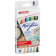 Akrila marķieru komplekts Edding 5100 2-3mm, 5 pasteļkrāsas