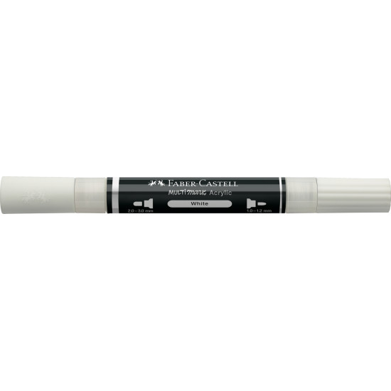 Akrila marķieris Faber-Castell Multimark SP, 1-3mm, konisks, divpusējs, 101