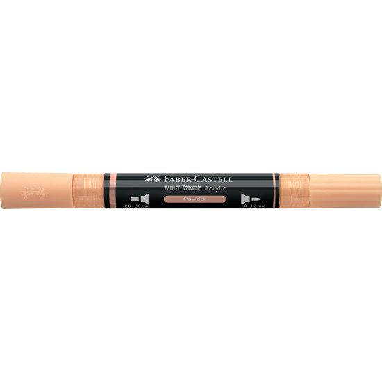 Akrila marķieris Faber-Castell Multimark SP, 1-3mm, konisks, divpusējs, 303