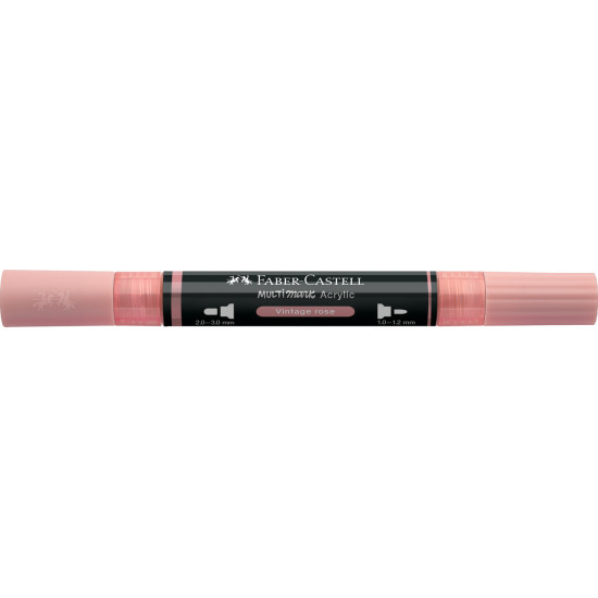 Akrila marķieris Faber-Castell Multimark SP, 1-3mm, konisks, divpusējs, 304