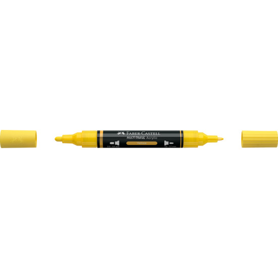 Akrila marķieris Faber-Castell Multimark SP, 1-3mm, konisks, divpusējs, 108
