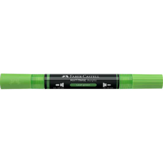 Akrila marķieris Faber-Castell Multimark SP, 1-3mm, konisks, divpusējs, 112
