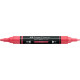 Akrila marķieris Faber-Castell Multimark SP, 1-3mm, konisks, divpusējs, 124