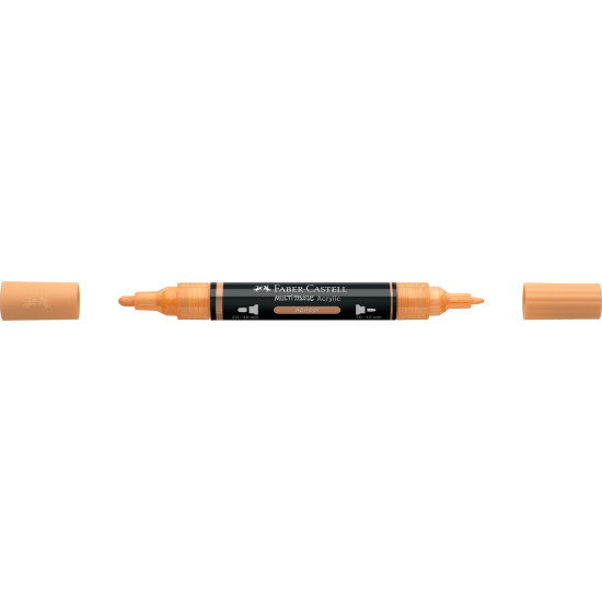 Akrila marķieris Faber-Castell Multimark SP, 1-3mm, konisks, divpusējs, 416