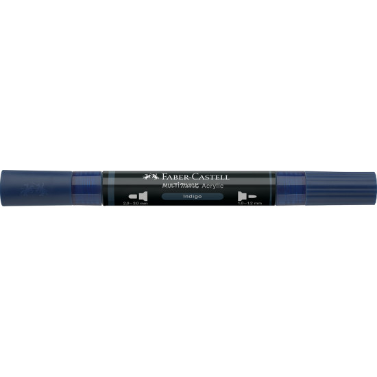 Akrila marķieris Faber-Castell Multimark SP, 1-3mm, konisks, divpusējs, 450