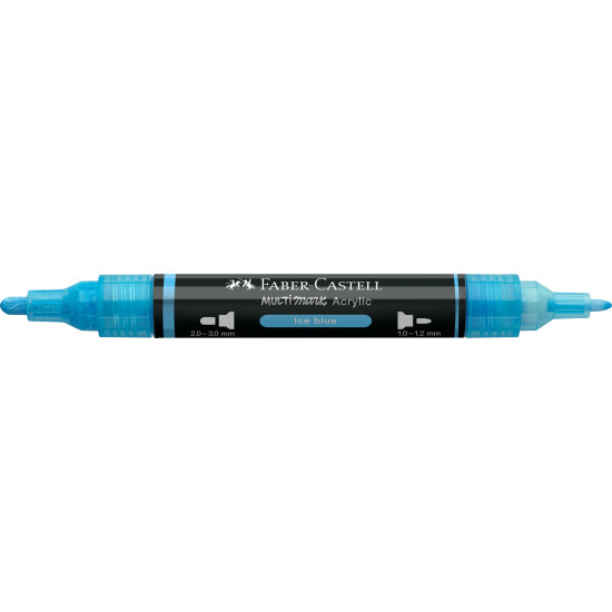 Akrila marķieris Faber-Castell Multimark SP, 1-3mm, konisks, divpusējs, 148