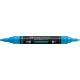 Akrila marķieris Faber-Castell Multimark SP, 1-3mm, konisks, divpusējs, 448