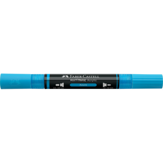 Akrila marķieris Faber-Castell Multimark SP, 1-3mm, konisks, divpusējs, 448