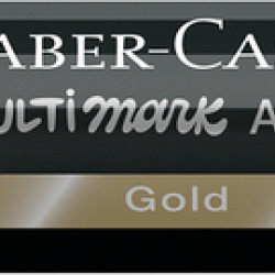Akrila marķieris Faber-Castell Multimark SP, 1-3mm, konisks, divpusējs, 250