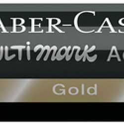 Akrila marķieris Faber-Castell Multimark SP, 1-3mm, konisks, divpusējs, 250