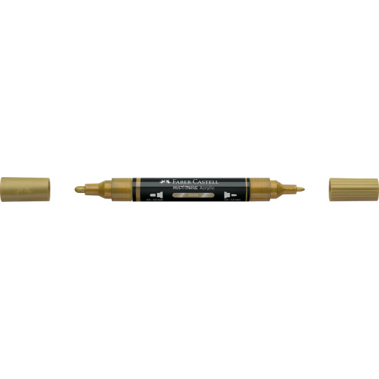 Akrila marķieris Faber-Castell Multimark SP, 1-3mm, konisks, divpusējs, 250