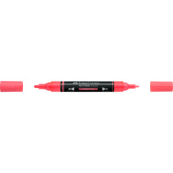 Akrila marķieris Faber-Castell Multimark SP, 1-3mm, konisks, divpusējs, 255