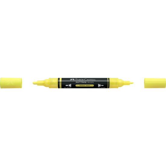 Akrila marķieris Faber-Castell Multimark SP, 1-3mm, konisks, divpusējs, 256