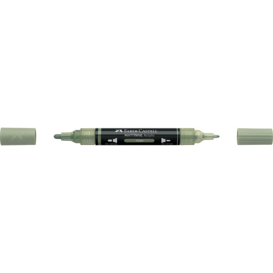 Akrila marķieris Faber-Castell Multimark SP, 1-3mm, konisks, divpusējs, 172